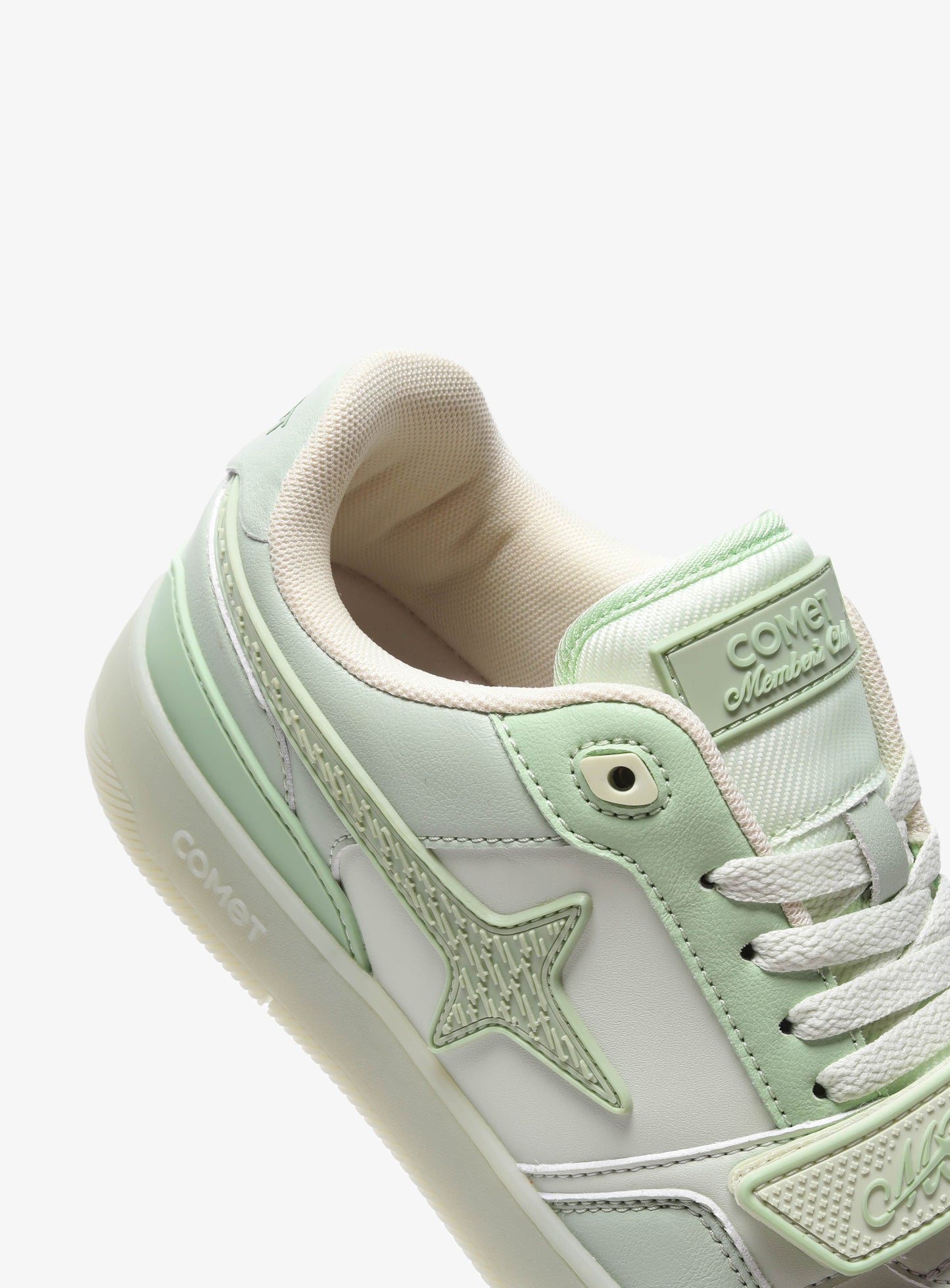 Bottom sole view of Comet shoe