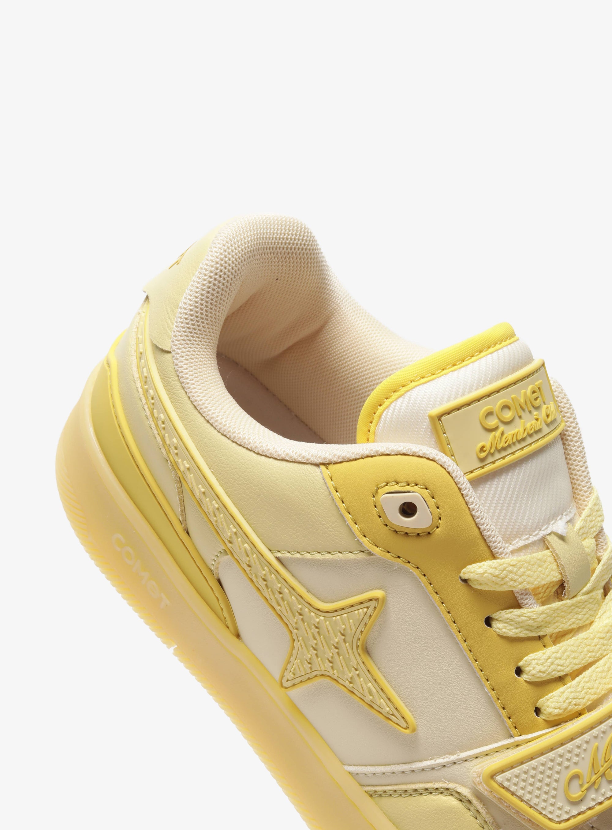 Close-up detail view of Comet shoe