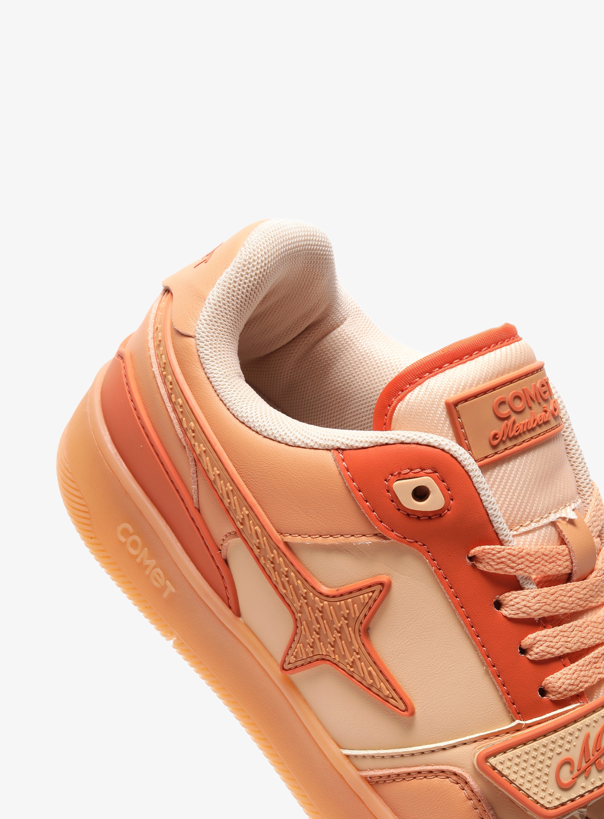 Close-up detail view of Comet shoe