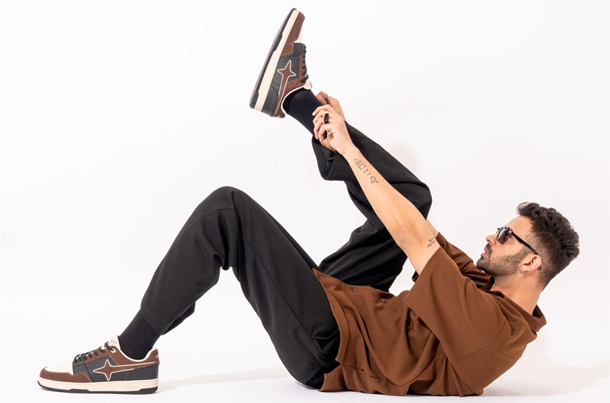 Comet shoes in Chestnut color