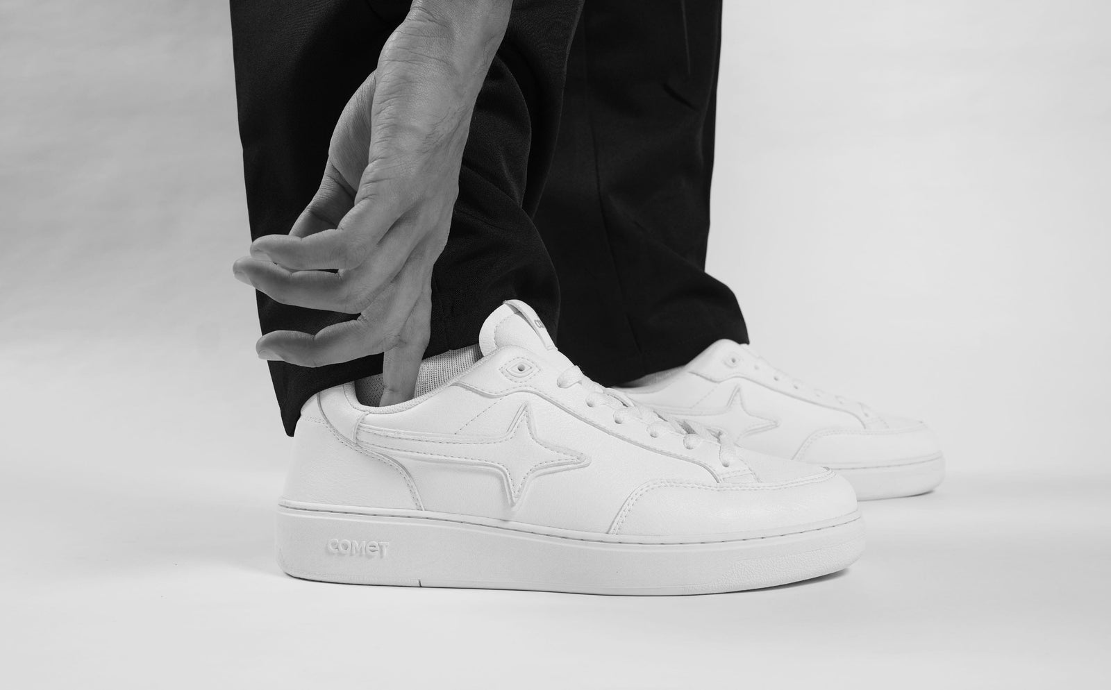 Easy slip-on shoe design feature