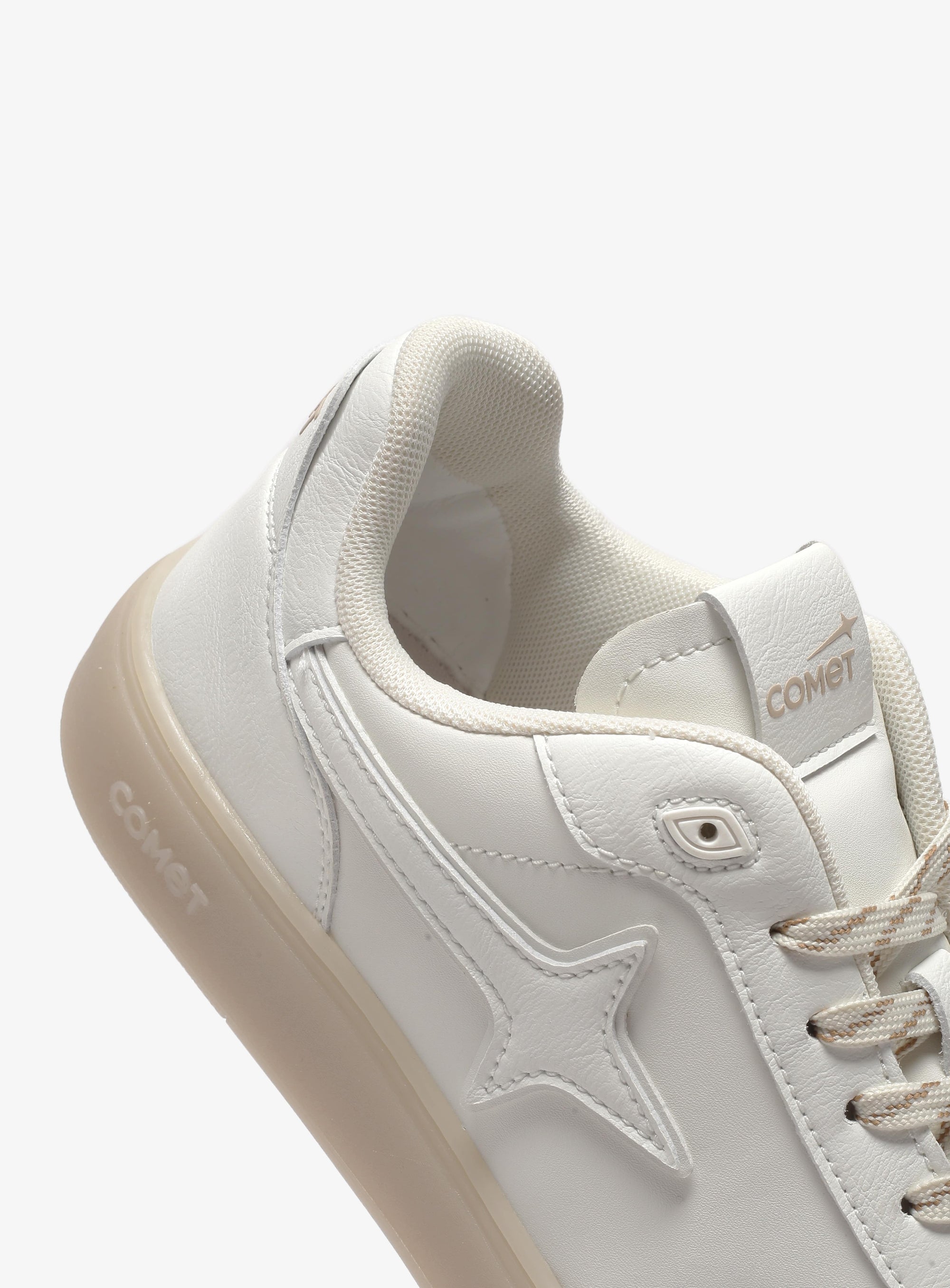 Close-up detail view of Comet shoe