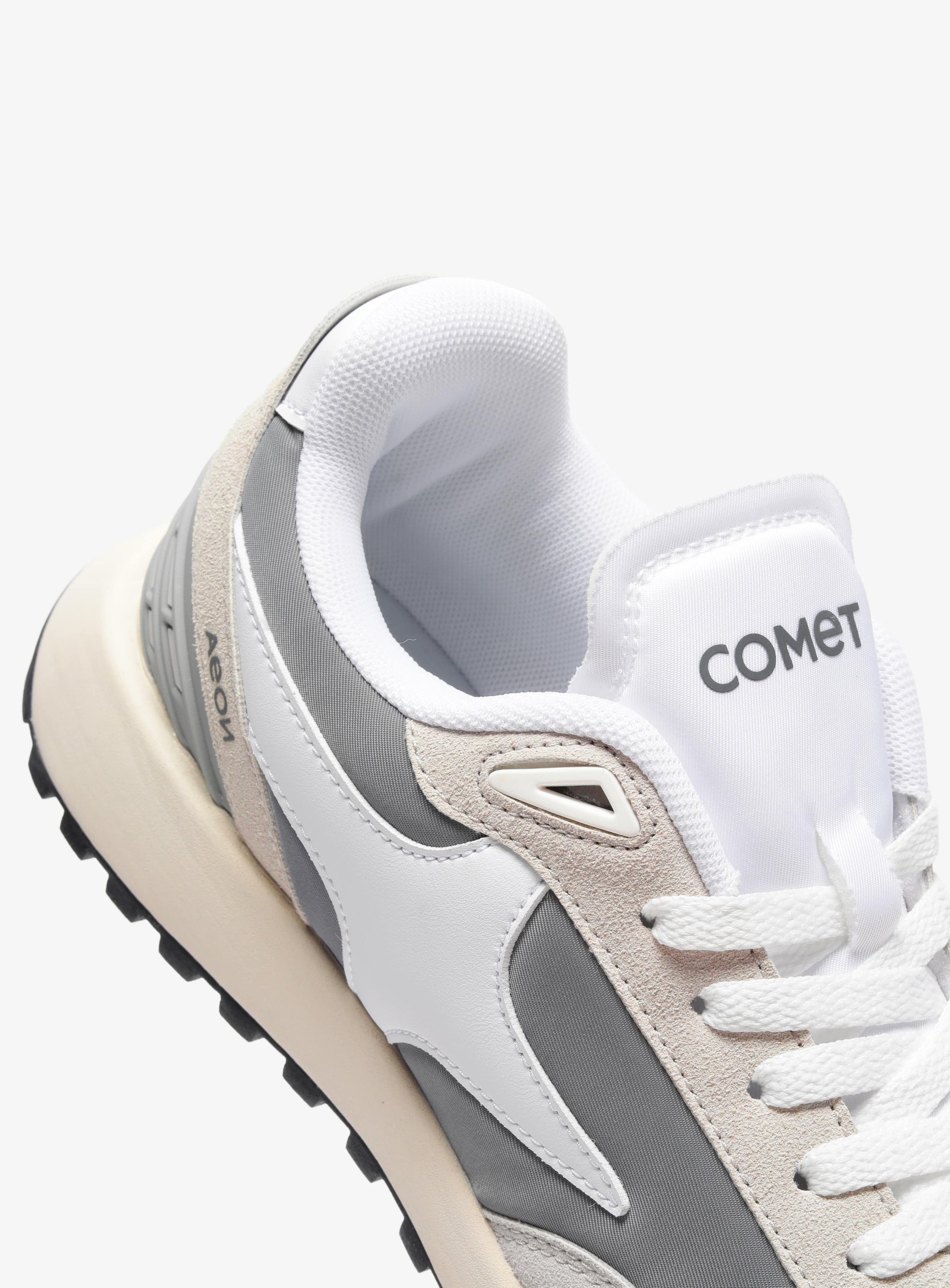 Close-up detail view of Comet shoe
