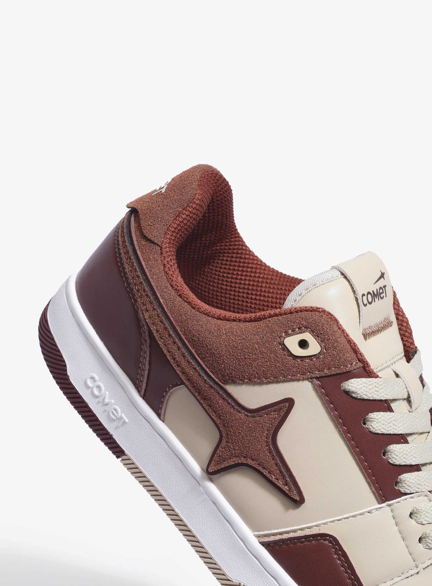 Close-up detail view of Comet shoe