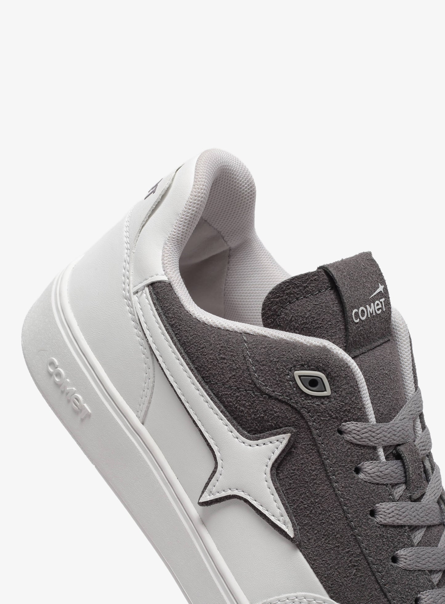 Close-up detail view of Comet shoe