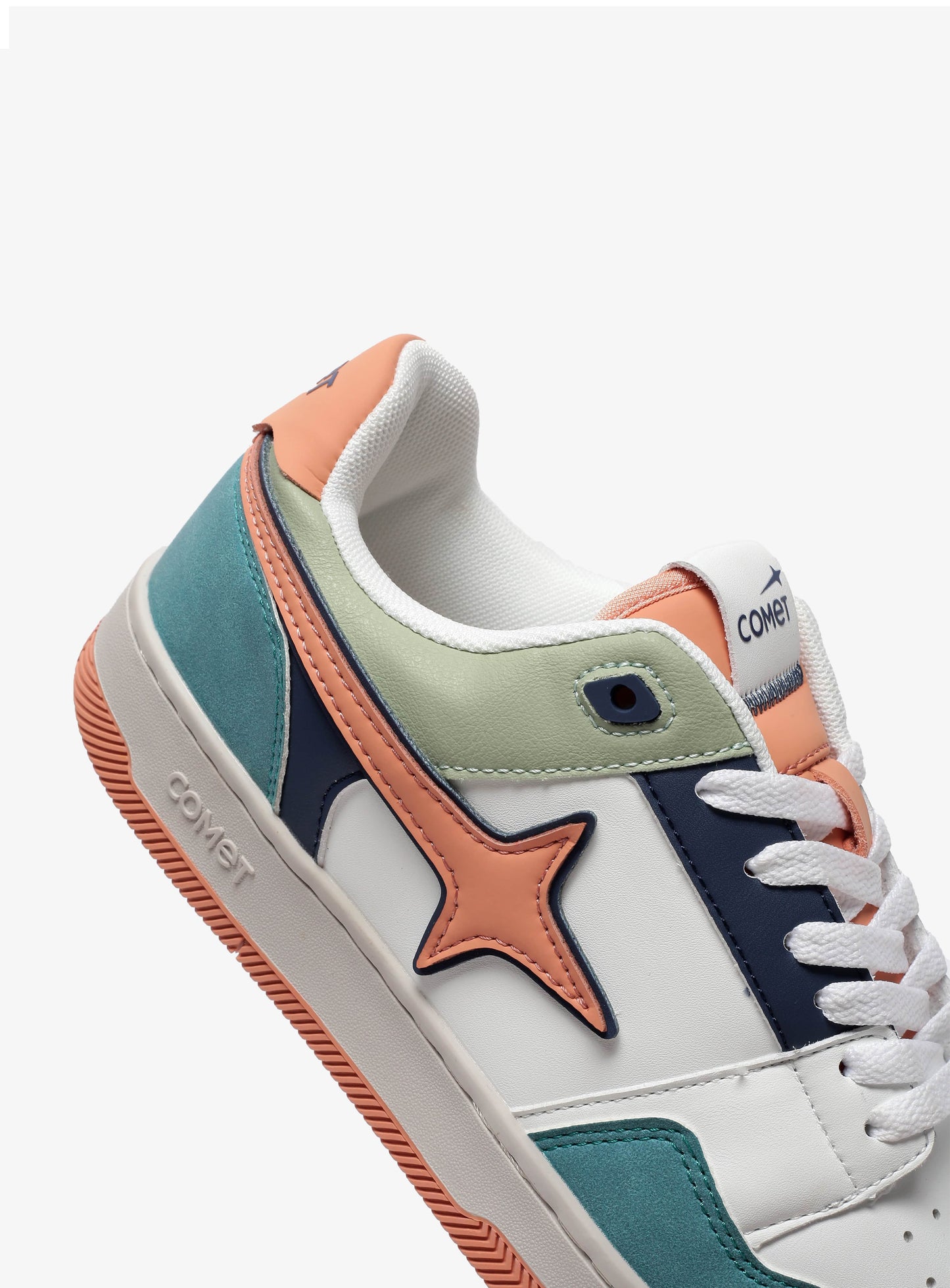 Close-up detail view of Comet shoe