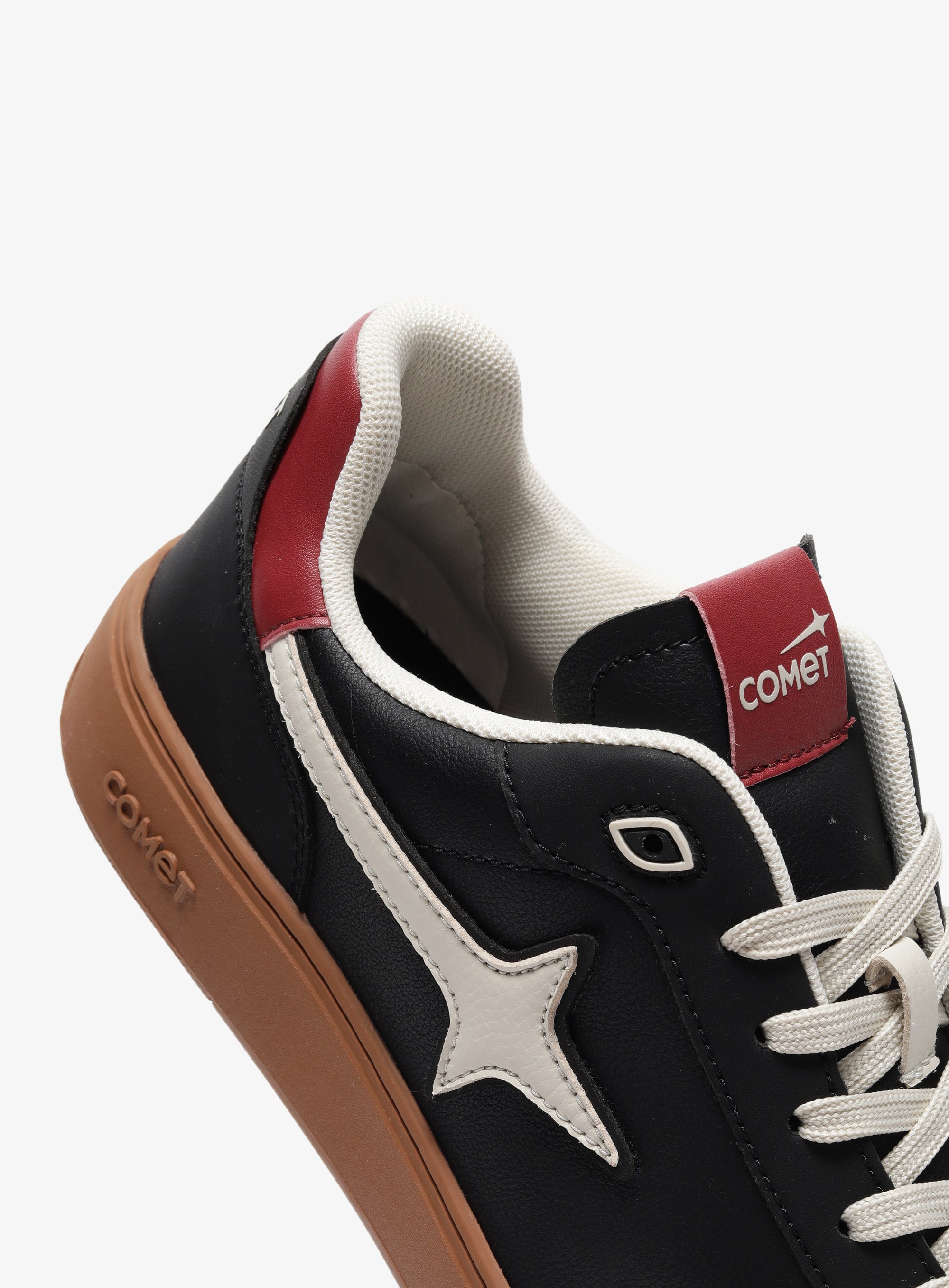 Close-up detail view of Comet shoe